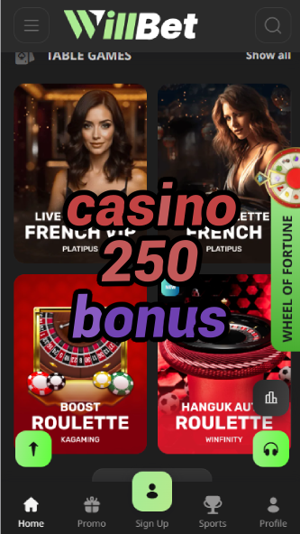 Casino 250 Bonus - $250 Welcome Bonus-casinoorder.vip